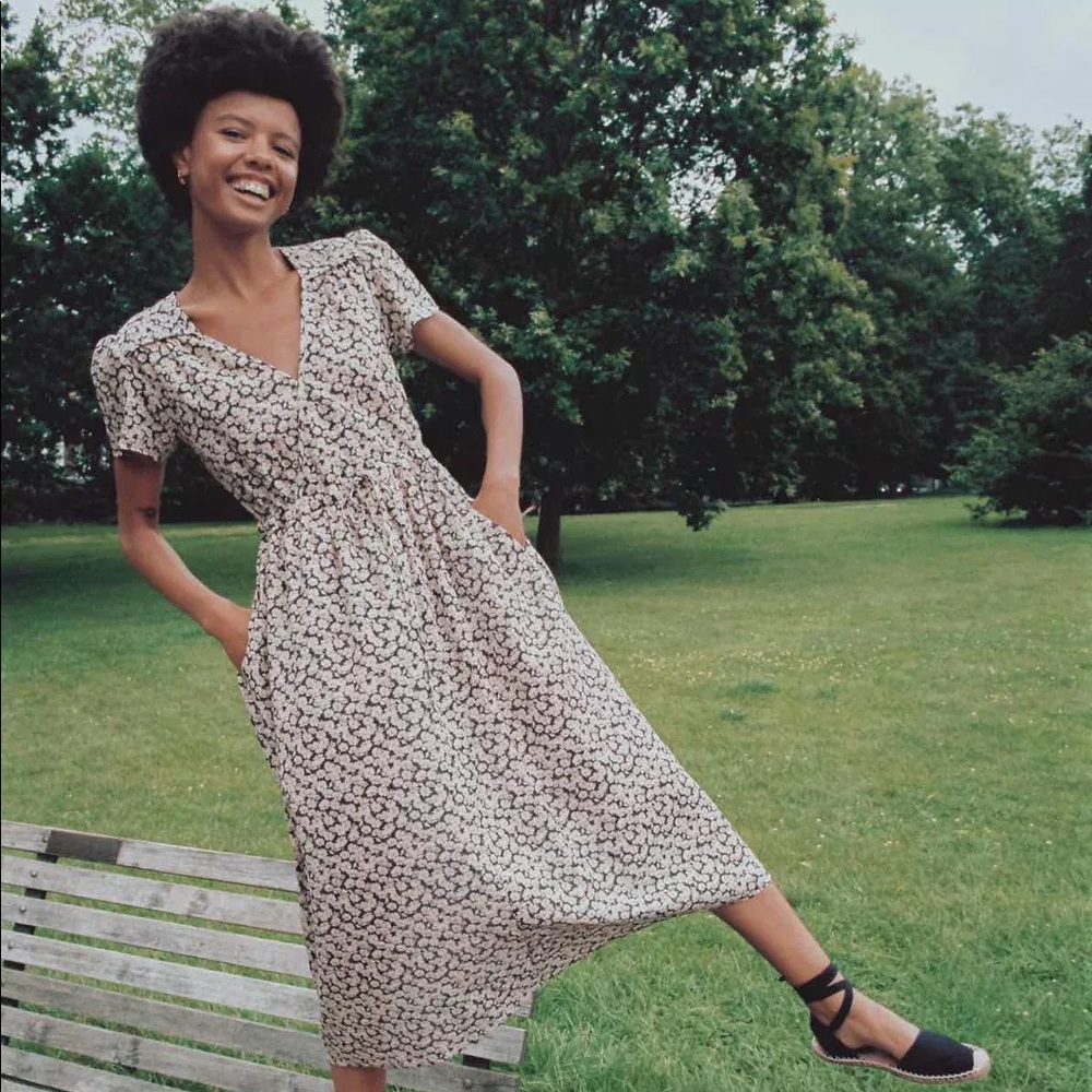 Christy Dawn Dawn Dress in Chamomile Noir